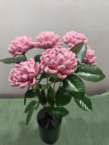 Pink Artificial Dahlia Flower